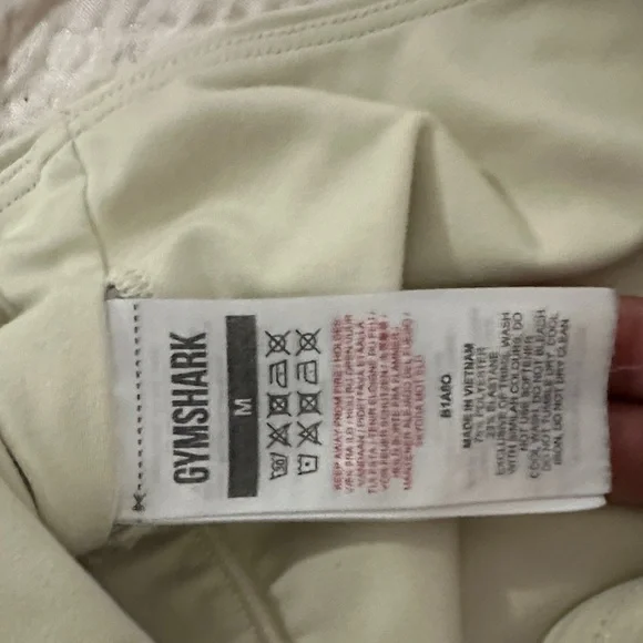 Gymshark Cream Sports Bra - Picture 3 of 3